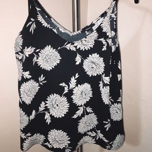 F21 Floral tank top